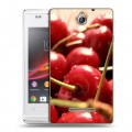 Дизайнерский пластиковый чехол для Sony Xperia E Вишня