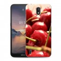 Дизайнерский силиконовый чехол для Nokia 1.3 Вишня