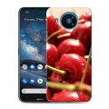 Дизайнерский силиконовый чехол для Nokia 8.3 Вишня