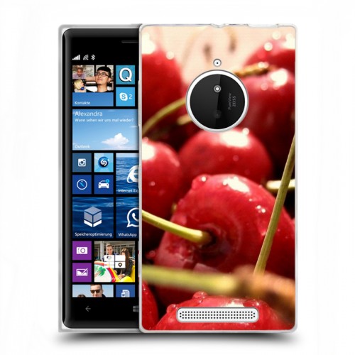 Дизайнерский пластиковый чехол для Nokia Lumia 830 Вишня