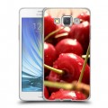 Дизайнерский пластиковый чехол для Samsung Galaxy A5 Вишня