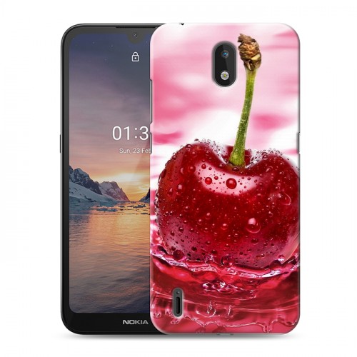 Дизайнерский силиконовый чехол для Nokia 1.3 Вишня