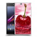 Дизайнерский пластиковый чехол для Sony Xperia Z Ultra  Вишня