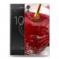 Дизайнерский пластиковый чехол для Sony Xperia XZs Вишня