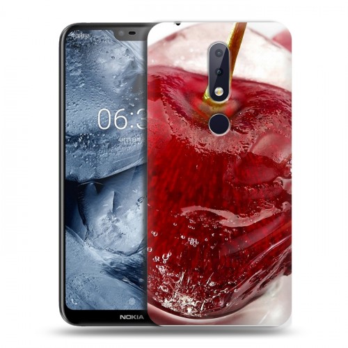 Дизайнерский пластиковый чехол для Nokia 6.1 Plus Вишня