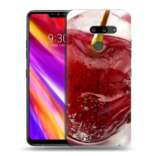 Дизайнерский пластиковый чехол для LG G8 ThinQ Вишня