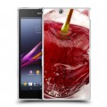 Дизайнерский пластиковый чехол для Sony Xperia Z Ultra  Вишня