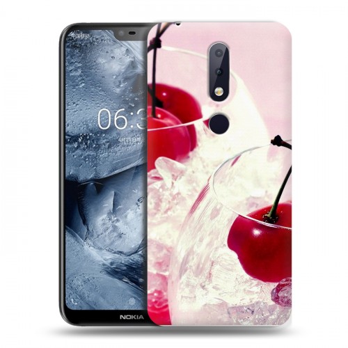 Дизайнерский пластиковый чехол для Nokia 6.1 Plus Вишня