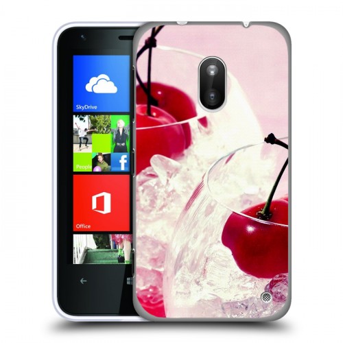 Дизайнерский пластиковый чехол для Nokia Lumia 620 Вишня