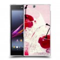 Дизайнерский пластиковый чехол для Sony Xperia Z Ultra  Вишня