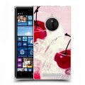 Дизайнерский пластиковый чехол для Nokia Lumia 830 Вишня