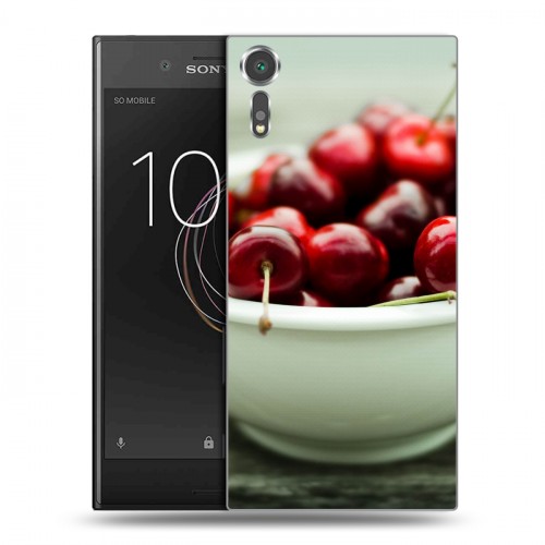 Дизайнерский пластиковый чехол для Sony Xperia XZs Вишня