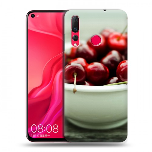 Дизайнерский пластиковый чехол для Huawei Nova 4 Вишня