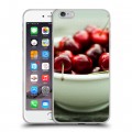 Дизайнерский силиконовый чехол для Iphone 6 Plus/6s Plus Вишня