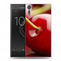 Дизайнерский пластиковый чехол для Sony Xperia XZs Вишня