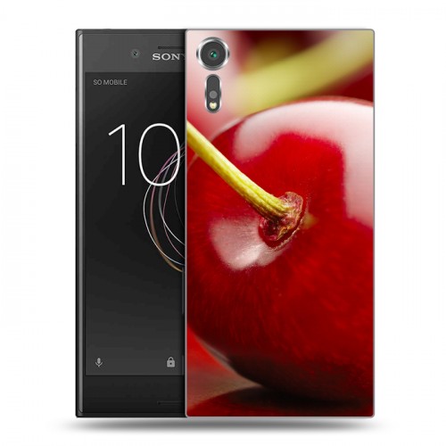 Дизайнерский пластиковый чехол для Sony Xperia XZs Вишня