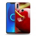 Дизайнерский силиконовый чехол для Alcatel 5V Вишня