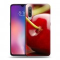 Дизайнерский силиконовый с усиленными углами чехол для Xiaomi Mi9 Вишня