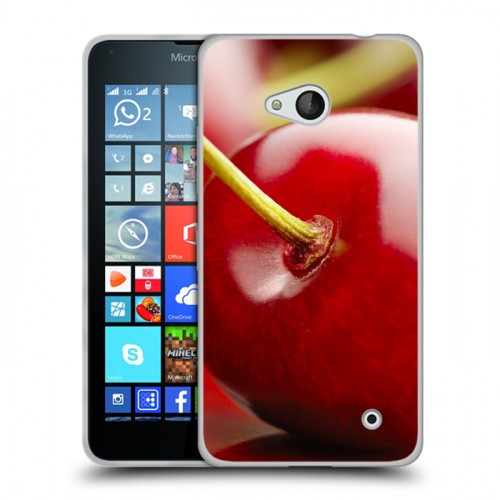 Дизайнерский пластиковый чехол для Microsoft Lumia 640 Вишня