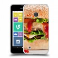 Дизайнерский пластиковый чехол для Nokia Lumia 530 Бургеры
