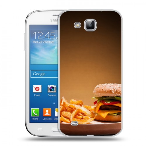 Дизайнерский пластиковый чехол для Samsung Galaxy Premier Бургеры