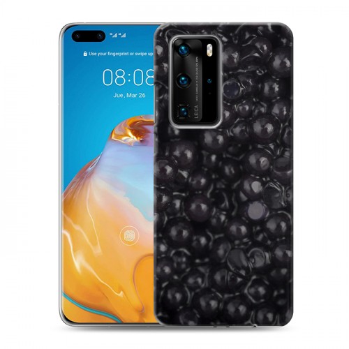 Дизайнерский пластиковый чехол для Huawei P40 Pro Икра