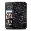 Дизайнерский пластиковый чехол для HTC Desire 700 Икра