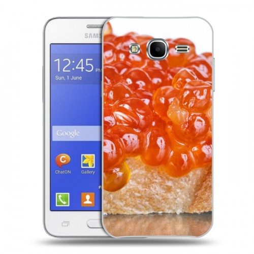 Дизайнерский пластиковый чехол для Samsung Galaxy J7 Икра