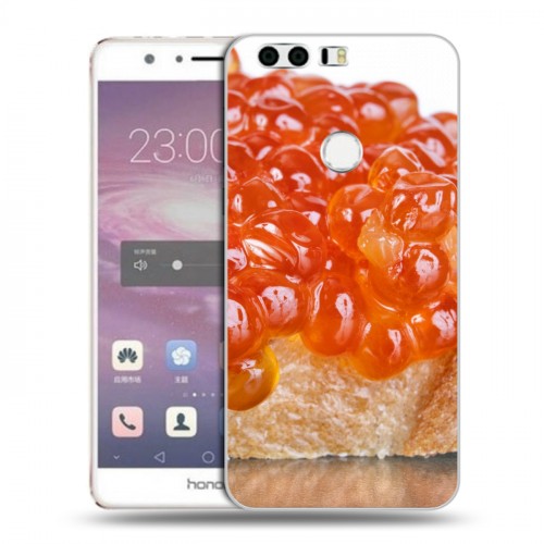 Дизайнерский пластиковый чехол для Huawei Honor 8 Икра