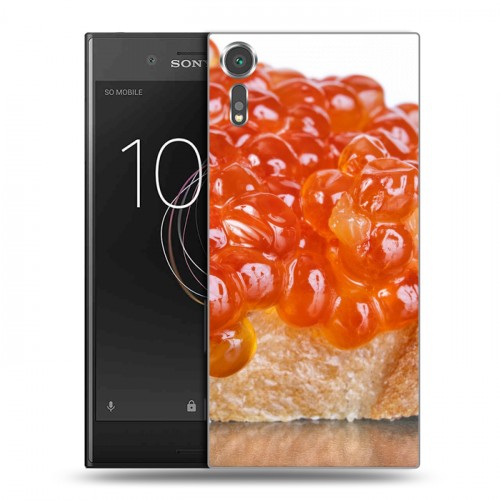 Дизайнерский пластиковый чехол для Sony Xperia XZs Икра