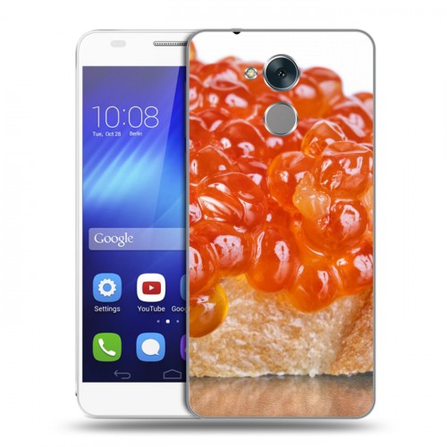 Дизайнерский пластиковый чехол для Huawei Honor 6C Икра