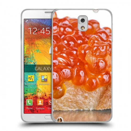 Дизайнерский пластиковый чехол для Samsung Galaxy Note 3 Икра