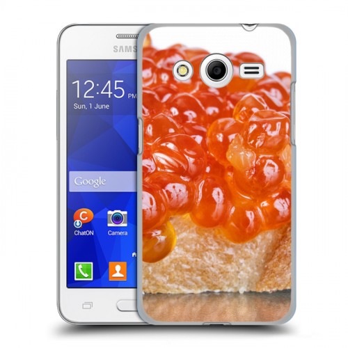 Дизайнерский пластиковый чехол для Samsung Galaxy Core 2 Икра