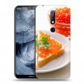 Дизайнерский силиконовый чехол для Nokia 6.1 Plus Икра