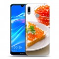 Дизайнерский пластиковый чехол для Huawei Y6 (2019) Икра