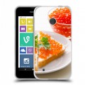 Дизайнерский пластиковый чехол для Nokia Lumia 530 Икра