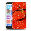 Дизайнерский пластиковый чехол для Nokia Lumia 1320 Икра