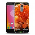 Дизайнерский силиконовый чехол для Lenovo K6 Икра