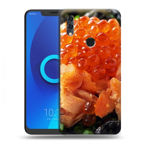 Дизайнерский силиконовый чехол для Alcatel 5V Икра