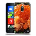 Дизайнерский пластиковый чехол для Nokia Lumia 620 Икра