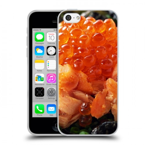Дизайнерский пластиковый чехол для Iphone 5c Икра