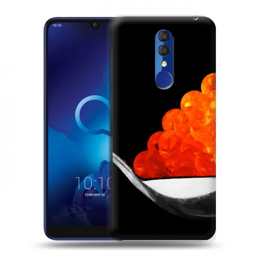 Дизайнерский пластиковый чехол для Alcatel 3 (2019) Икра