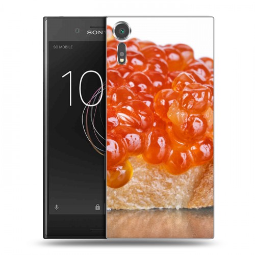 Дизайнерский пластиковый чехол для Sony Xperia XZs Икра