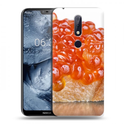 Дизайнерский пластиковый чехол для Nokia 6.1 Plus Икра