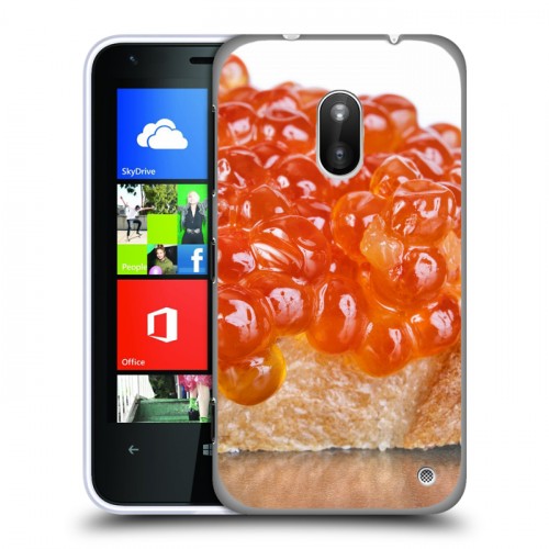 Дизайнерский пластиковый чехол для Nokia Lumia 620 Икра