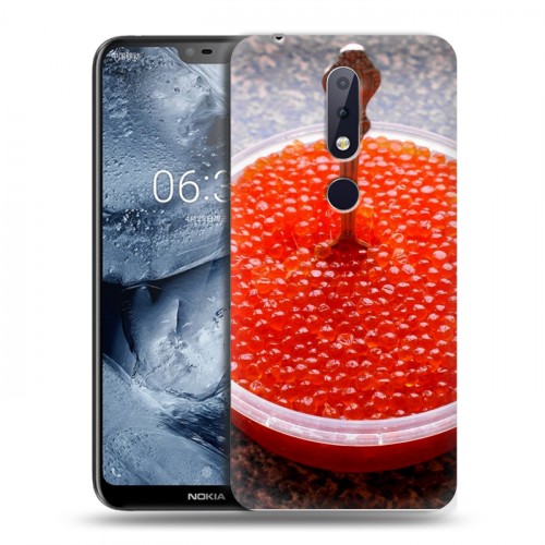 Дизайнерский пластиковый чехол для Nokia 6.1 Plus Икра