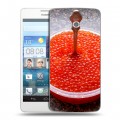 Дизайнерский пластиковый чехол для Huawei Ascend D2 Икра