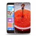 Дизайнерский пластиковый чехол для Nokia Lumia 1320 Икра