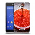 Дизайнерский пластиковый чехол для Sony Xperia E4g Икра