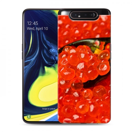 Дизайнерский пластиковый чехол для Samsung Galaxy A80 Икра